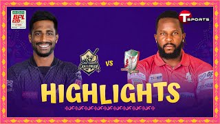 Highlights  Chattogram Challengers vs Fortune Barishal  Eliminator  BPL 2024  T Sports [upl. by Etnovad]