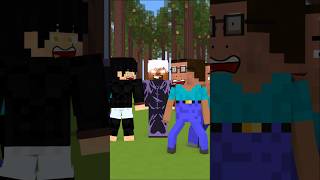 HELP Herobrine friendship shorts trending anime [upl. by Volnay490]