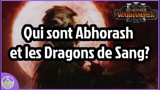 Abhorash et la lignée des dragons de sang  Lore Total War Warhammer et spéculations FR [upl. by Dorolice]