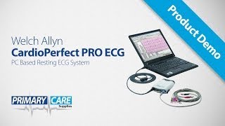 Welch Allyn CardioPerfect PC based ECG DEMO [upl. by Elleb789]