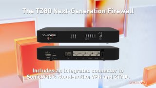 The SonicWall TZ80 SOHO Appliance is So Much More than just a Firewall [upl. by Semele]