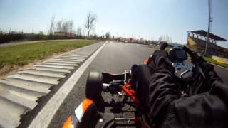 onboard kart ottobiano  tm kz10 [upl. by Verbenia714]