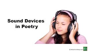 Reading Lesson Sound Devices in Poetry [upl. by Latea]