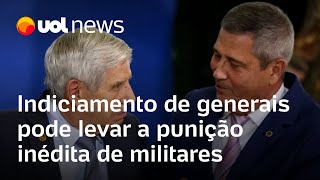 Plano de golpe Indiciamento de generais pode levar a punição inédita de militares [upl. by Yrehc]