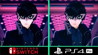 Persona 5 Strikers PS4 Vs Nintendo Switch Comparison [upl. by Netsew]