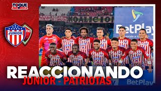 JUNIOR de BARRANQUILLA 2 1 PATRIOTAS🚨  VICTORIA SOBRE EL FINAL🔥  RUEDA DE PRENSA EN VIVO 🎙 [upl. by Vinna]