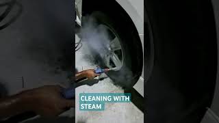 Amazing steam car wash video NOOR steam car wash carcareservices carcleaningservice steamwash [upl. by Mahan]