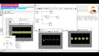 Amplitude shift keying ASK modulation using simulink on MATLABDigital communicationExplained [upl. by Anilemrac103]