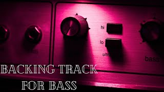 Bass Backing Track  Playalong  C minor 90 bpm Latin [upl. by Snahc56]