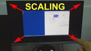 Why the Desktop is not fullscreen at certain resolutions Scaling Nvidia [upl. by Dorisa202]