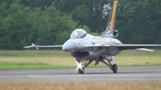 Arrivals Spottersday Belgian Air Force Days  Florennes 24062016 Part 22 [upl. by Akirehc669]