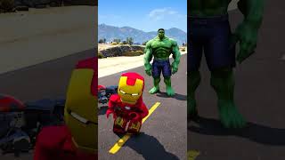 GTA  IRONMAN Son SAVED HIS FATHER LIFE shorts gta shortsfeed gta5 [upl. by Derfniw379]