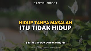 Hidup Tanpa Masalah Itu Tidak Hidup  Sabrang Mowo Damar Panuluh [upl. by Qirat]