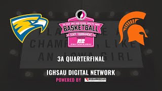 2024 IGHSAU State Basketball 3A Quarterfinal Dubuque Wahlert vs Solon [upl. by Maiah117]