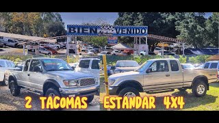 TACOMA CABINA Y MEDIA 4X4 ESTANDAR SE VENDEN [upl. by Fulmis]