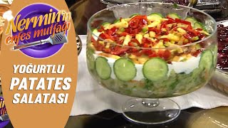 Nermin Öztürk Yoğurtlu Patates Salatası Tarifi Nerminin Enfes Mutfağı [upl. by Lazos793]