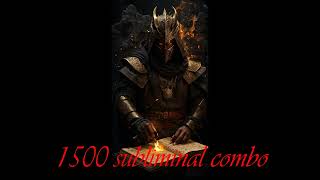 1500 subliminal combo male meditation [upl. by Luther]