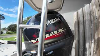 Yamaha 90 VMAX wont START Hull full of WATER [upl. by Nereus]