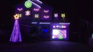 2024 Halloween Light Show  Ray Parker Jr Ghostbusters [upl. by Rednas572]