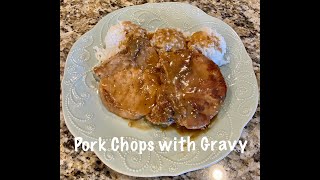 Pork Chops with Gravy [upl. by Neelehtak]