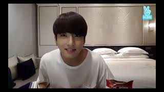 BTS Jungkook Vlive quotKookie Live Again🐰🐇quot PART 2 ft Vmin 20170422 All Language Subs [upl. by Millur274]