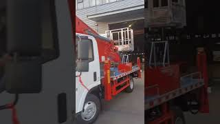 Bucket truck available for exportany brands can be negotiatePM for more infobuckettruckboomlift [upl. by Relyhs]