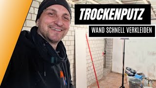 Trockenputz  Wände schnell verkleiden  Malermeister Klinger [upl. by Namrac]