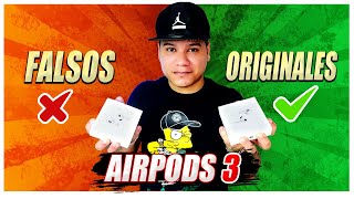 ¡QUE LOCURA 😱 AIRPODS 3 FALSOS VS ORIGINALES ★SUENAN BRUTAL★ DjDarrelElapoderado ✔ [upl. by Lomax]