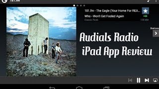 Audials Radio Android App Review Video [upl. by Gifford71]