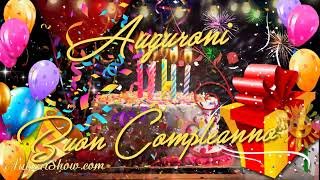 BUON COMPLEANNO AUGURONI🎉 [upl. by Ecnerewal161]