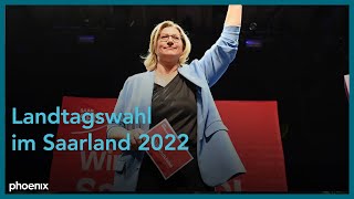 Landtagswahl im Saarland 2022 [upl. by Ivan]