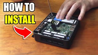 How to Install the RAM and NVMe SSD in Intel NUC Full Guide [upl. by Smada145]