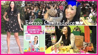 EVENTO CARLITADOLCE LIBRO Cosmetici Fai da Te  Nuovi incontri [upl. by Alyworth1]