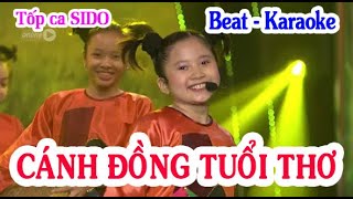 Beat Karaoke Cánh Đồng Tuổi Thơ  Đội Thiếu Nhi SIDO [upl. by Eecrad]