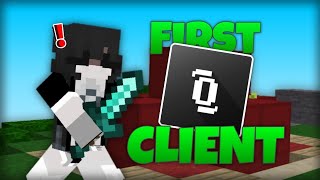 THE FIRST MCPE MOBILE CLIENT  ORIGIN CLIENT [upl. by Malca131]