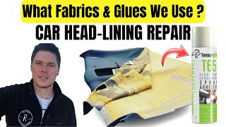 Full List of Fabric amp Glue We Use To Fix a Sagging Headliner [upl. by Claud228]