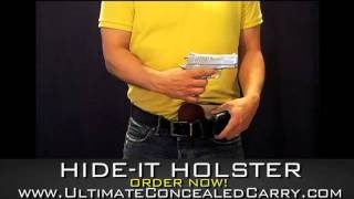 HIDEIT Step by Step ULTIMATE CONCEALED CARRY HOLSTER [upl. by Macomber451]