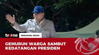 Naik Maung Garuda Presiden Prabowo Tiba di AKMIL Magelang  Breaking News tvOne [upl. by Nickey]