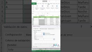 Cap 34 Validación de Datos Estructurada con Función INDIRECTO en Excel 🛠️🔍 [upl. by Ecilahc982]