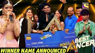 indias best dancer season 4 winner name announcedkarismakapoorgrandfinaledanceperformance [upl. by Brent]