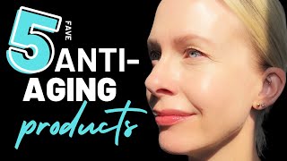 Top 5 ANTIAGING Skincare Products  How to look younger [upl. by Benil]