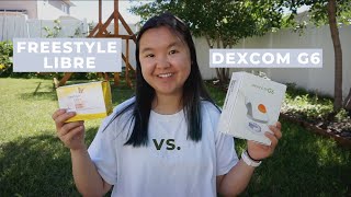 freestyle libre vs dexcom g6 cgm comparison [upl. by Armilda98]