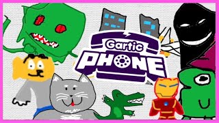 3 Psychos Play Gartic Phone [upl. by Adnowat]