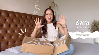 Zara Sale Haul 🛍️  Preet Dua 🌸 [upl. by Curt374]