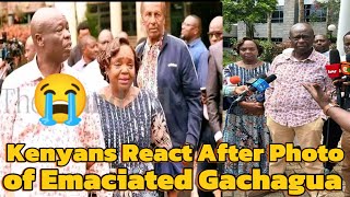 Tears as Emaciated Gachagua is Discharged From the Karen Hospital 😭 trending [upl. by Yvette]