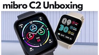 mibro C2 Smart Watch  Unboxing  First look  Review [upl. by Eesdnil926]