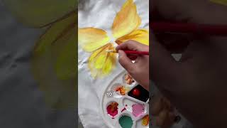 Ako maľovať akrylom na textil 🎨🖌️ artmie fabricpaint fabricpainting textilepainting acrylic [upl. by Munafo70]