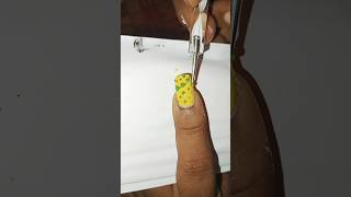 Easy nail art Home shortfeed nails subscribe [upl. by Ahsaeym75]