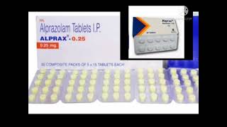 ALPRAX TABLET Alprazolam Tablet IP  Uses and side effects [upl. by Jordans]