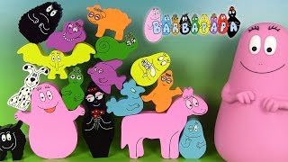 Barbapapa Jeu d’équilibre et de construction en bois Stacking Game Jouets pour petits [upl. by Ettegdirb]